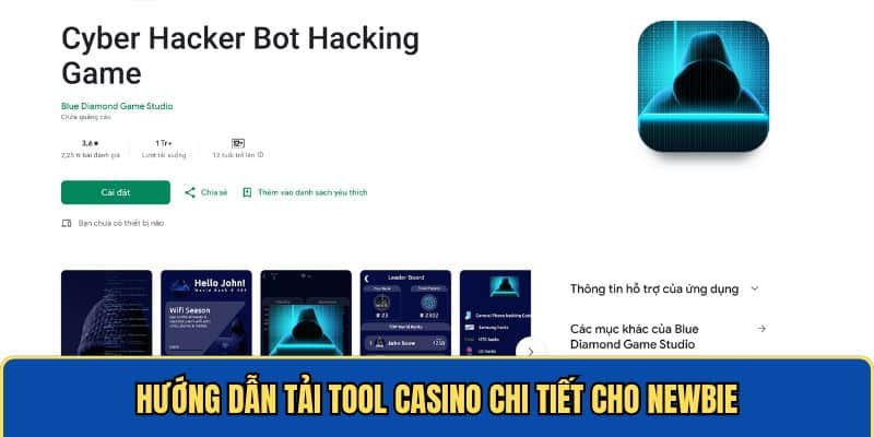 Cách cài đặt tool hack casino chi tiết 